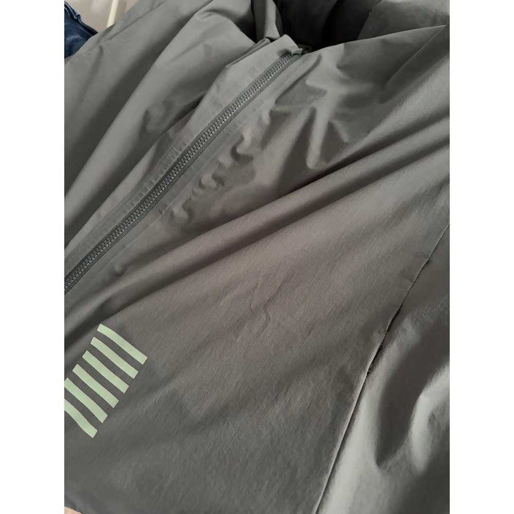 Rapha Pro Team Lightweight Shadow Jacket Green Cycling Long Sleeve Zip FLAWS XL - Picture 4 of 16